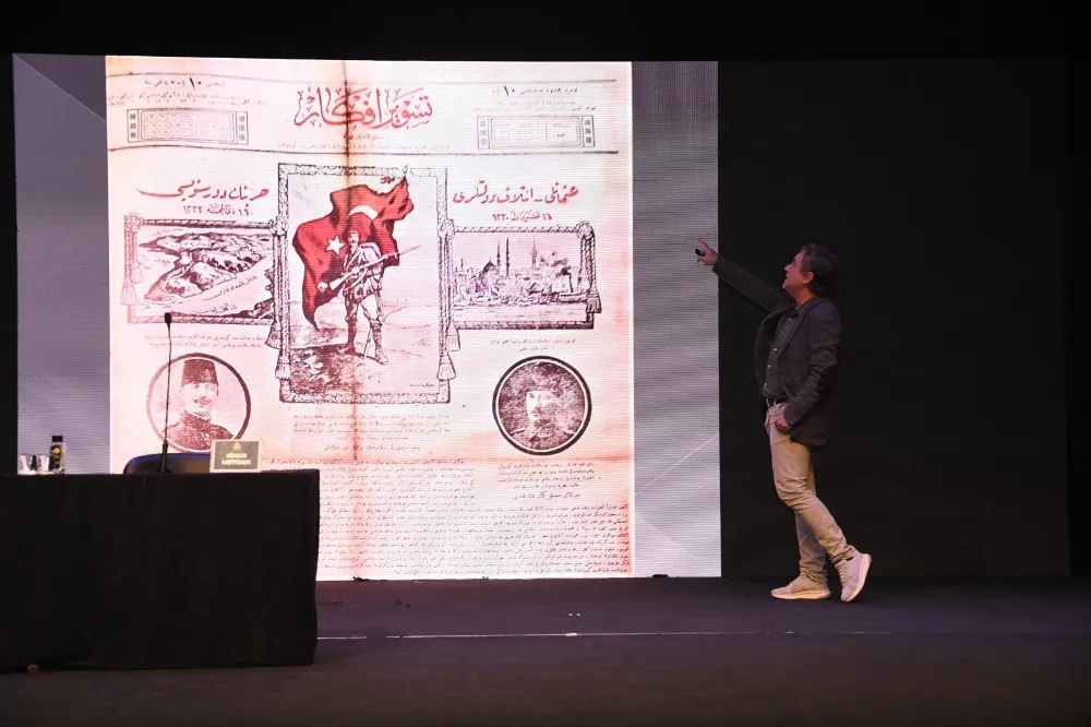 Sinan Meydan, Balıkesir’de ‘Kurtuluştan Kuruluşa Cumhuriyet’i anlattı