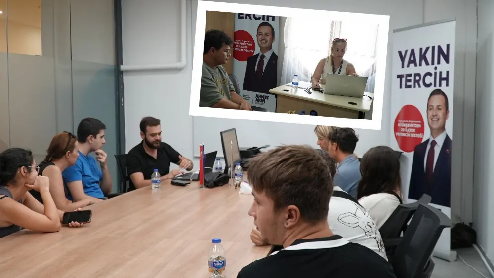 Ahmet Akın Tercih Sürecinde Gençlerin Yanında
