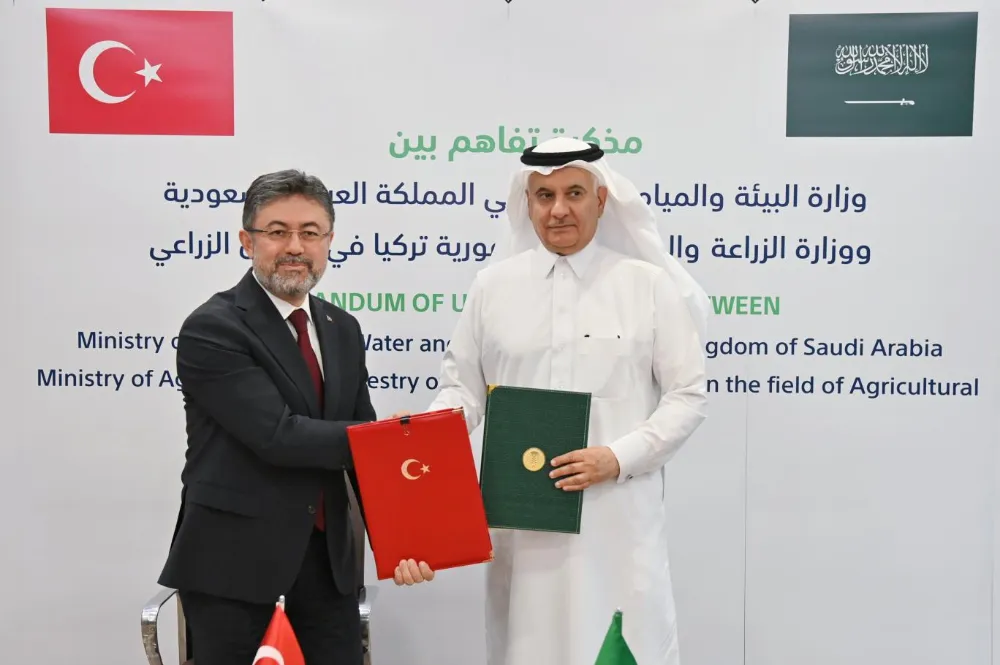 Suudi Arabistan ile tarım alanında ‘işbirliği’ anlaşması imzalandı